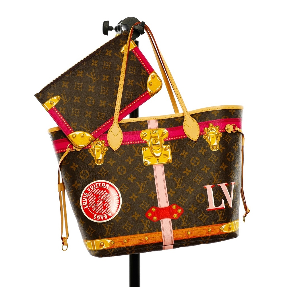 Louis Vuitton Summer Trunk Neverfull Tote